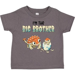 Inktastic I'm The Big Brother Ankylosaurus Bros Toddler T-Shirt Dinosaurs Bro - Picture 1 of 10