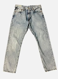 Levis 551 Z Jeans Herren 30x32 Blau Premium Big E Authentic Straight Fit Hanfmischung - Bild 1 von 10