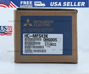 Servomotor de CA Mitsubishi HC-MFS43K 1 PIEZA nuevo en caja envío rápido HCMFS43K - Imagen 1 de 4