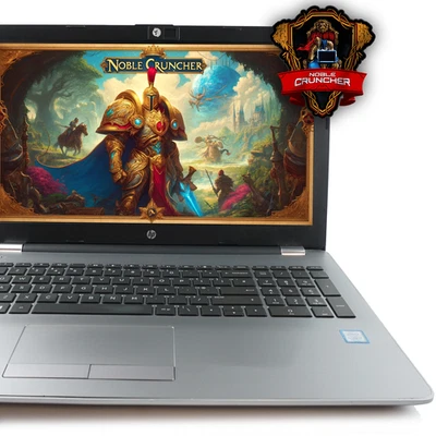 Fast HP 15 Inch Laptop Intel i7 Up To 3.5GHz 16GB 256GB SSD Windows 11 WiFi - Image 1 of 4