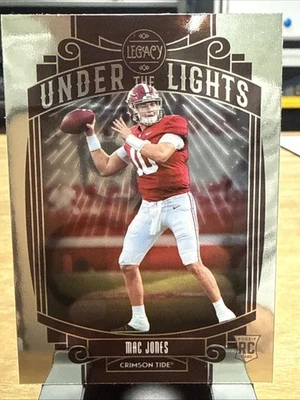 2021 Panini Legacy - Under the Lights Mac Jones #UL-MJ (RC) - Image 1 of 2