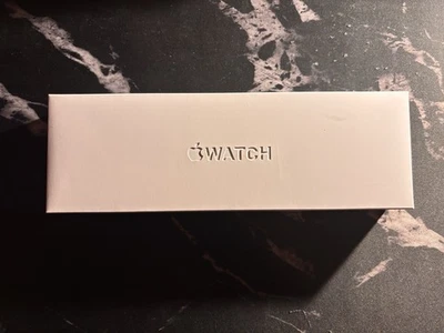 Smartwatch stile Apple Watch con scatola e cinturino nero - Immagine 1 di 4