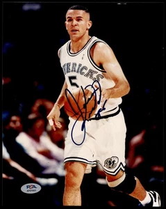 Jason Kidd 8x10 Photo Signed PSA/DNA Authenticated Mavericks Autographed - Picture 1 of 2