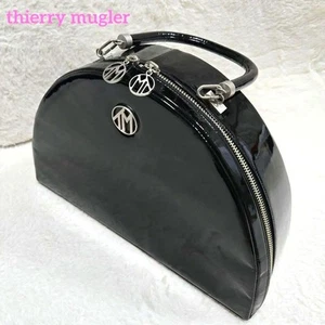 thierry mugler handbag thierry mugler black - Picture 1 of 8