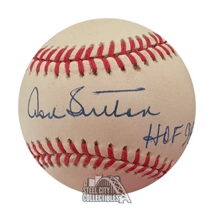 Don Sutton HOF 98 Autographed Official National League Baseball - BAS - Picture 1 of 2