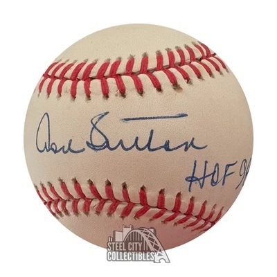Don Sutton HOF 98 Autographed Official National League Baseball - BAS - Image 1 of 2