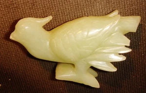 ANTIGUO PÁJARO DE JADE ZAFIRO TALLADO JADE JADE de colección - Imagen 1 de 5