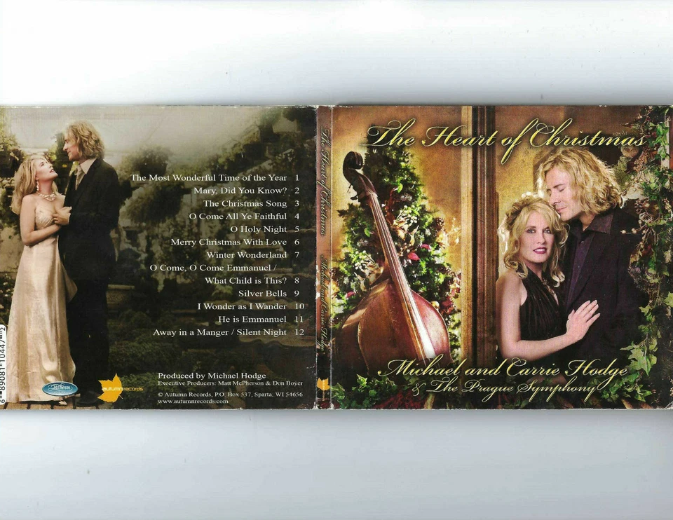 MICHAEL & CARRIE HODGE - THE HEART OF CHRISTMAS (CD) PRAGUE SYMPHONY *12 TRACKS* Foto 1 de 1