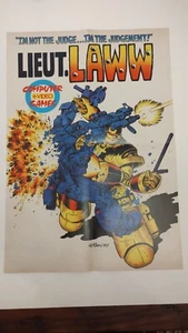 Retro Computer Game Poster, Original 1980's, Lieut. Laww (The Fashion) - A2 - Picture 1 of 2