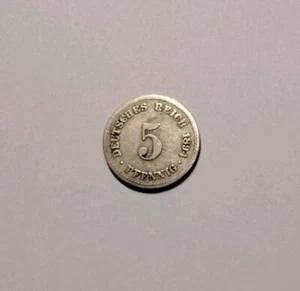 Deutschland - 5 Pfennig Deutsches Reich - 1875-1916 verschiedene Jahrgänge - Bild 1 von 4