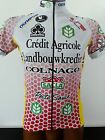 maglia ciclismo originale team COLNAGO CREDIT AGRICOLE OLYMPUS SACLA' tg M