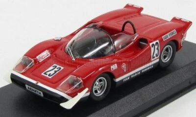 MODELLINO AUTO STATICO BEST FIAT ABARTH 2000S SPIDER #23 SILVERSTONE 1969 1/43 - Immagine 1 di 4