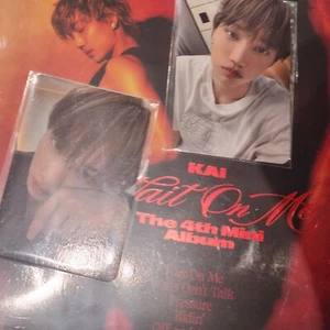 EXO KAI LUCKYDRAW PHOTOCARD [Wait On Me] The 4th MINI ALBUM Oliveyoung - Picture 1 of 8