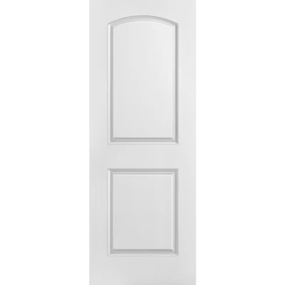 LuxDoors Interior 2 Paneles Arco Superior [36" x 80"] Puerta Sólida Blanca Imprimada Foto 1 de 3