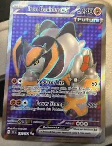 Iron Boulder ex 192/162 Sv05: Temporal Forces Holo - Picture 1 of 2