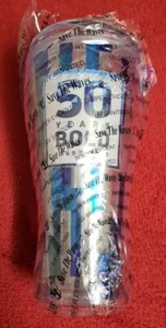 Vaso de recuerdo con tapa Royal Caribbean 2024 Coca Cola - Imagen 1 de 4