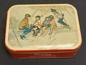 Vintage Confectionary Tin Milady Waller & Hartley Ltd England Preloved - Picture 1 of 9