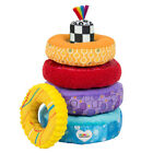 Lamaze Rainbow Stacking Rings Kids Toddler Stack Educational Toy Baby/Infant 6M+