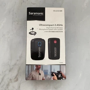 Saramonic Blink 500 B1 kit microfono wireless ultracompatto 2,4 GHz doppio canale - Foto 1 di 9