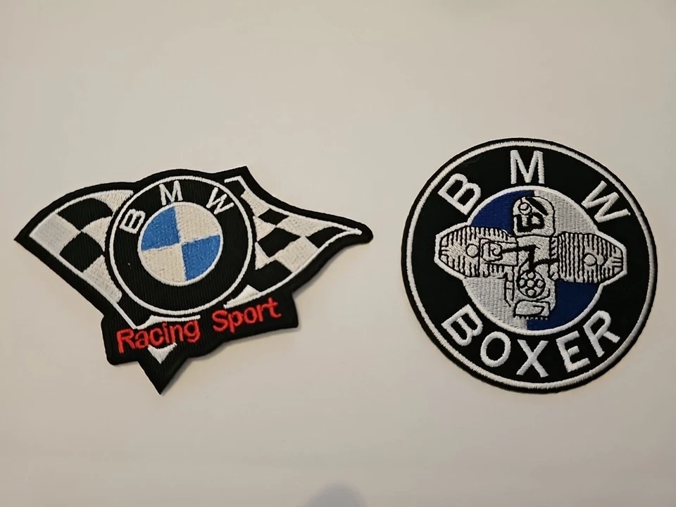 ----- Aufnäher Patch Aufbügler BMW Motorcycles Motorradsport Tuning Biker GT Autosport