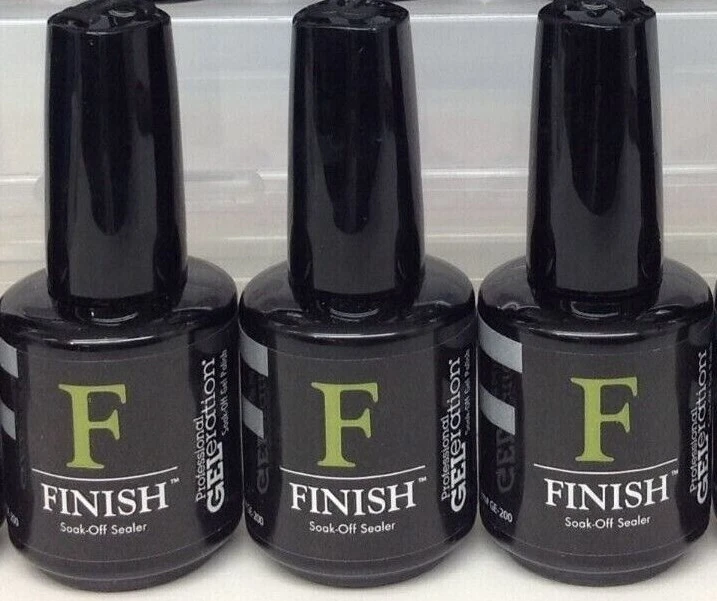 Sellador superior de gel Soak Off JESSICA GELeration (ACABADO) 0,5 oz/15 ml - 3 piezas Foto 1 de 1
