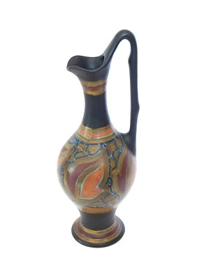 PLATEELBAKKERIJ - Gouda Art Nouveau Cerámica Ewer - Zuid-Holland - Circa 1925 Foto 1 de 4