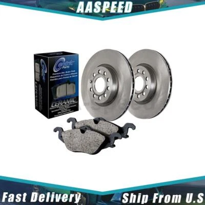 Pastillas de freno delanteras traseras y rotores para Mercedes-Benz ML320 2003 2002 2001 2000 Foto 1 de 2