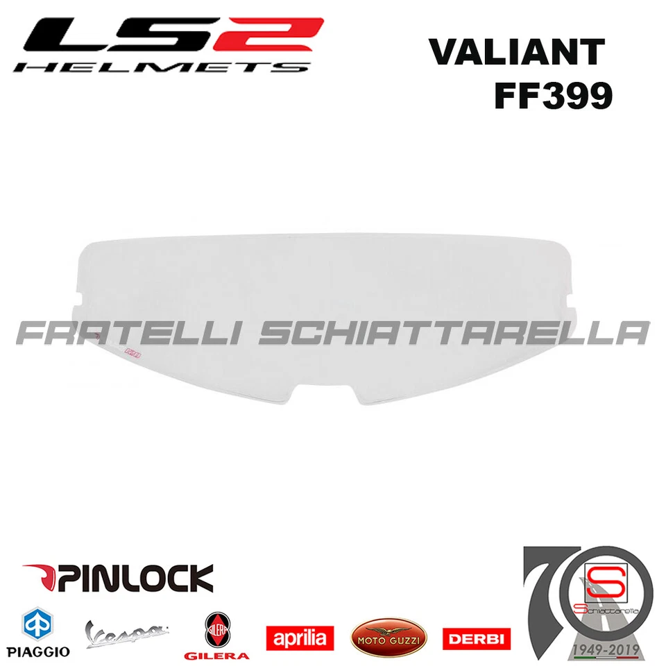 Visiera Pinlock Antiappannamento Casco Modulare LS2 FF399 FF900 Valiant DKS20... - Immagine 1 di 1