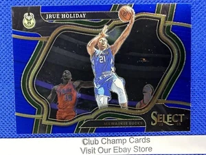 2022-23 #215 Jrue Holiday Panini Select Basketball Blue Courtside Bucks - Picture 1 of 3