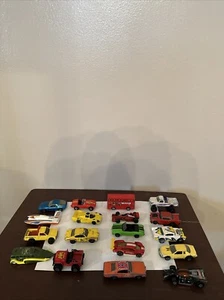Lot of 18 Vintage Cars Trucks Hot Wheels Mattel Matchbox / Dukes Of Hazzard Car - Picture 1 of 13