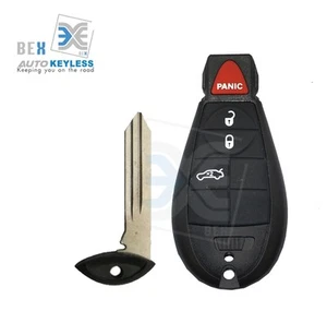 Uncut Replacement Key Fob Keyless Entry Remote for Dodge 2008-2014 Challenger - Picture 1 of 3