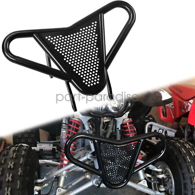 Parachoques delantero de acero de alta resistencia negro para Honda TRX 450R 400EX 400X TRX450R 99-14 Foto 1 de 4