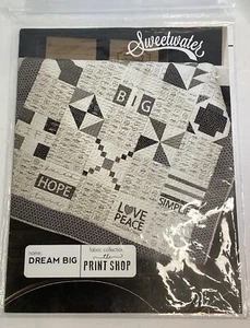 Dream Big Quilt Instructions 50" x 57" by Sweetwater - Picture 1 of 3