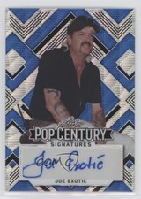 2022 Leaf Metal Pop Century Blue Wave 20/25 Joe Exotic #BA-JE1 Auto 0us4