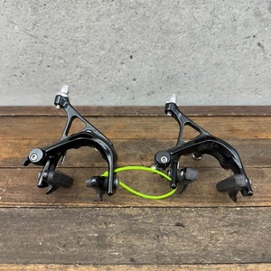 Tektro Quartz R741 Brake Caliper Set Side Pull Dual Pivot Recessed Black A3 - Picture 1 of 14