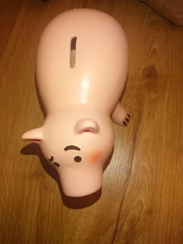 Pixar Toy Story Hamm Piggy Bank RARE Movie Accurate Disney Cover