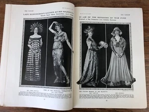 Revue THE TATLER # 811 (1917) Phyllis Monkman ALLA NAZIMOVA Lady Lisburne - Picture 1 of 9