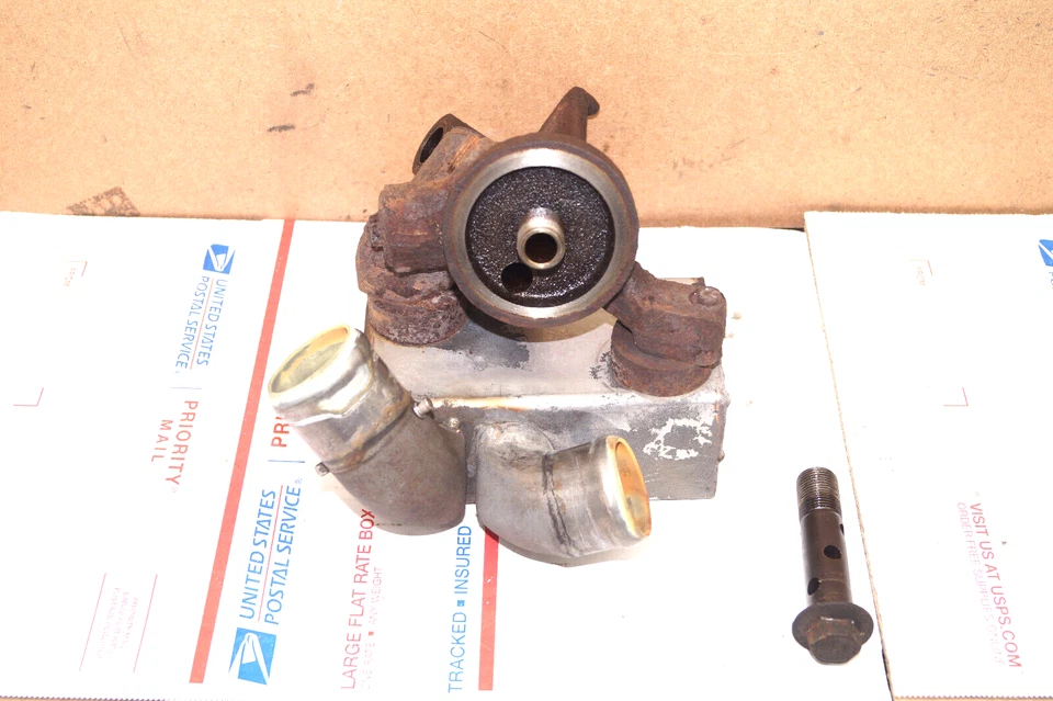 92-96 Ford E250 E350 VAN 7.5L 460 BIG BLOCK FORD V8 ENGINE OIL COOLER ECONOLINE Foto 1 de 4