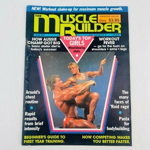 The Muscle Builder Vintage Body Building Magazine June 1988 RARE - Picture 1 of 10