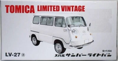 Price sticker trace Tomica Limited Vintage LV-27a Subaru Sambar (white) 1/64 - Image 1 of 2