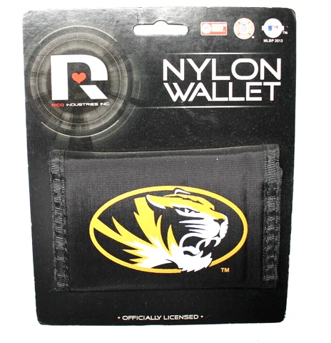NCAA Rico Industries Nylon Trifold Wallet University of Missouri Cover