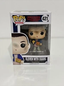 Funko Pop Stranger Things Eleven with Eggos 421 Vinyl Figure E1 - Picture 1 of 9