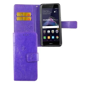 Cellulare Custodia Protettiva per Huawei P8 Lite 2017 Cover Borsa Wallet - Foto 1 di 3