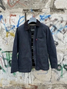 Levi's X Halley Stevenson Waxed Cotton Blanket Lined Jacket Size S Chore Coat - Picture 1 of 9