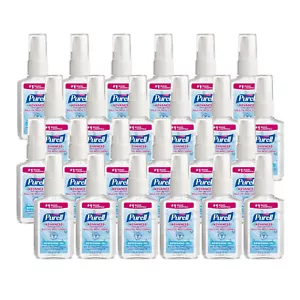 PURELL Advanced, Hand Sanitizer, Refreshing Gel, 2 fl, pack of 24 - Picture 1 of 3