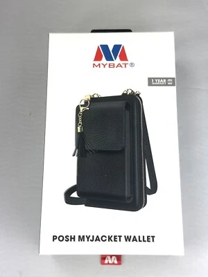 Crossbody Bag For Phone Purse Women Leather Wallet w/ Card Slots Pocket - Image 1 of 2