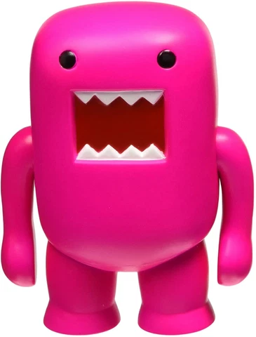 4" Domo Vinyl Figure: Black Light Pink -NEW IN BOX Cover