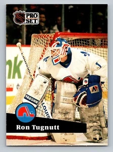 1991 Pro Set French Hockey #202 Ron Tugnutt Quebec Nordiques - Picture 1 of 2