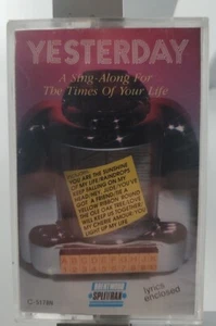 Yesterday - A Sing-Along For The Time Of Your Life Music Cassette - Imagen 1 de 2