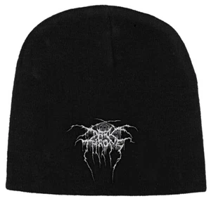Sombrero Gorro Negro Logotipo Darkthrone NUEVO OFICIAL - Imagen 1 de 1